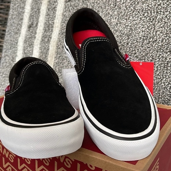 Vans Black Slip-On Shoes - Picture 6 of 8